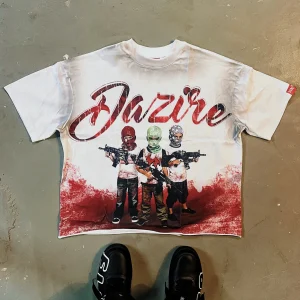 Vintage Women's Oversized High Quality 100% Cotton Breathable O-Neck Short Sleeve T-Shirt Streetwear Hip Hop Distressed