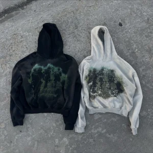 Women's Silk Screen Printed French Terry Hoodie Polyester/Cotton Heavy Weight Vintage Streetwear Oversized Summer